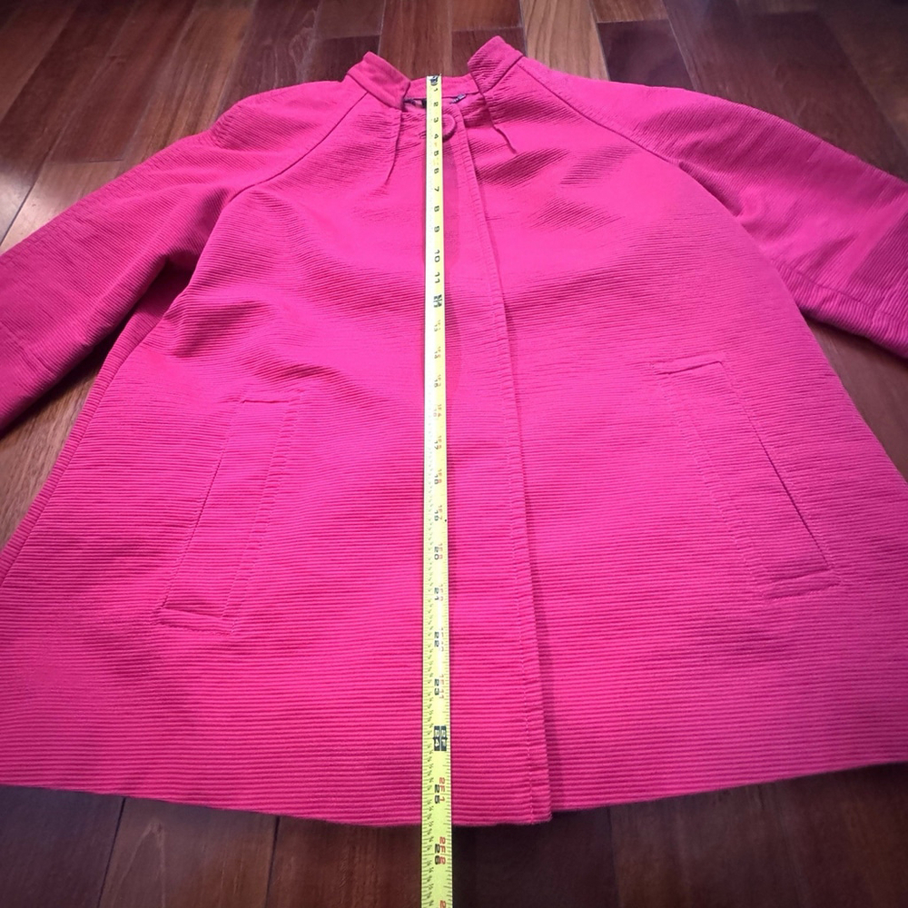 Talbots Single Button Cape Jacket Blazer Size:12 … - image 5